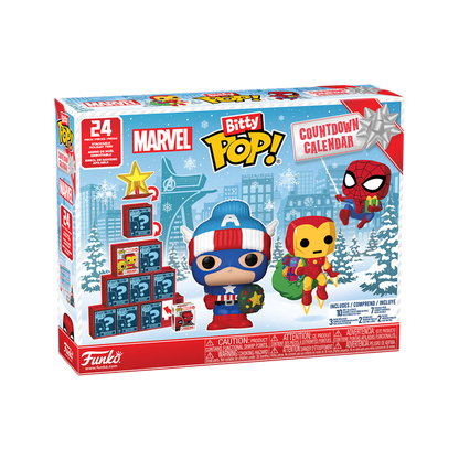 Funko Bitty Pop! Countdown Calendar: Marvel Holiday Advent Calendar - KOODOO