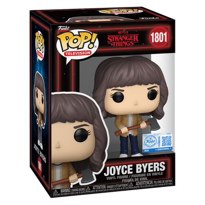 Funko Pop! Television: Netflix Stranger Things - Joyce Byers with Axe (Special Edition) - KOODOO