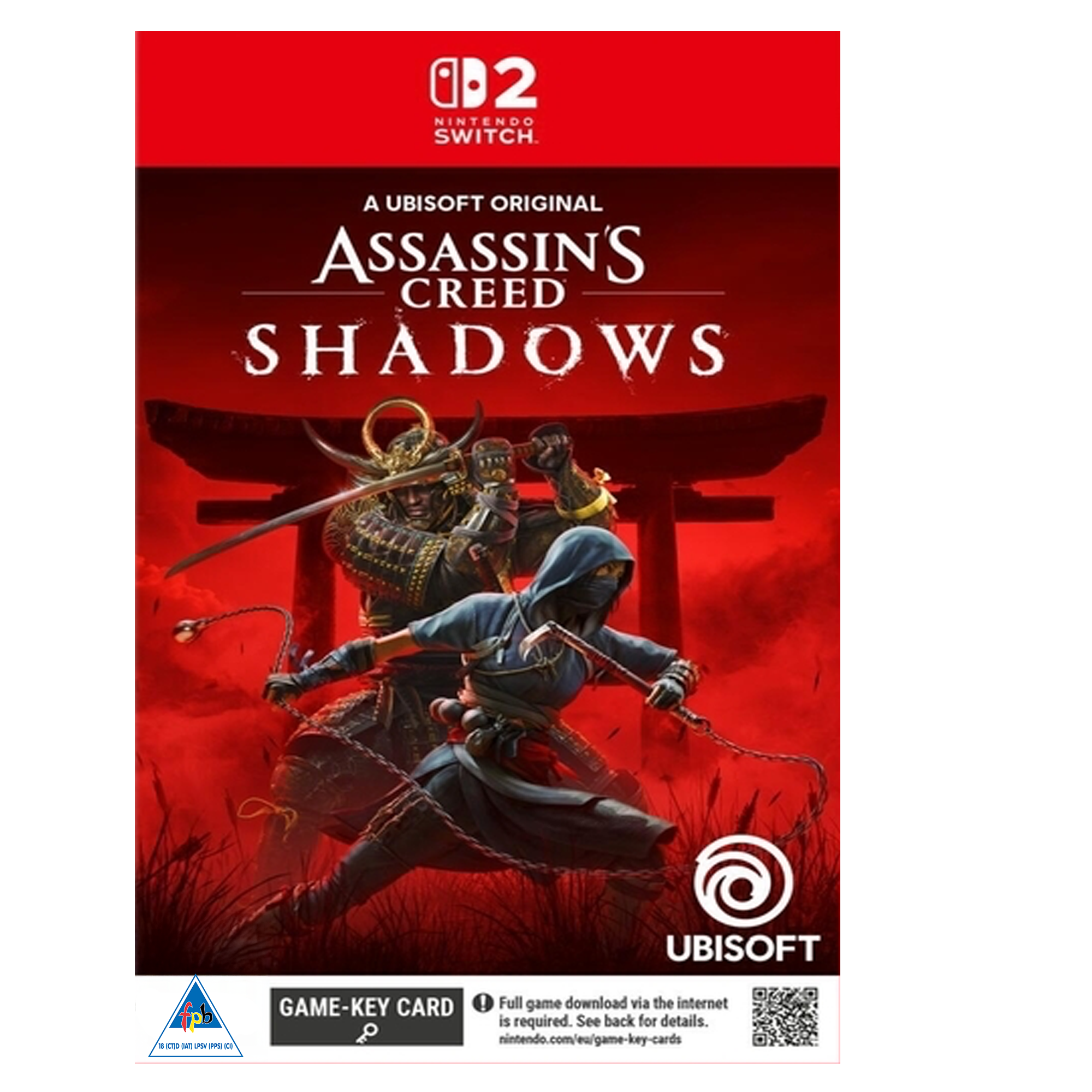 Assassins Creed Shadows (NS2) - Game-Key Card