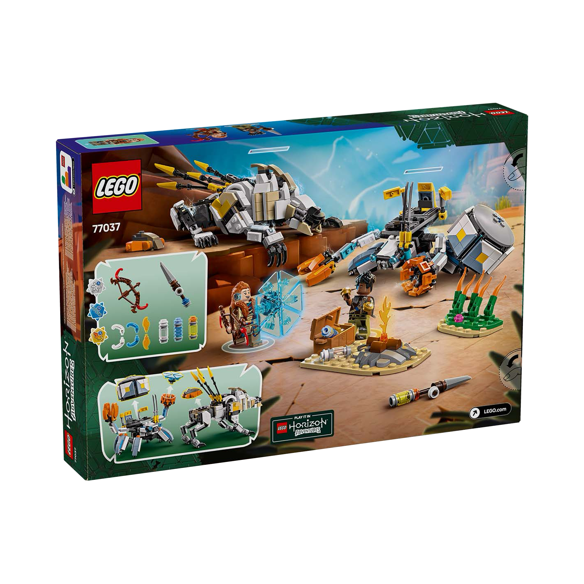 LEGO: Horizon Aloy & Varl vs. Shell-Walker & Sawtooth (77037) - KOODOO