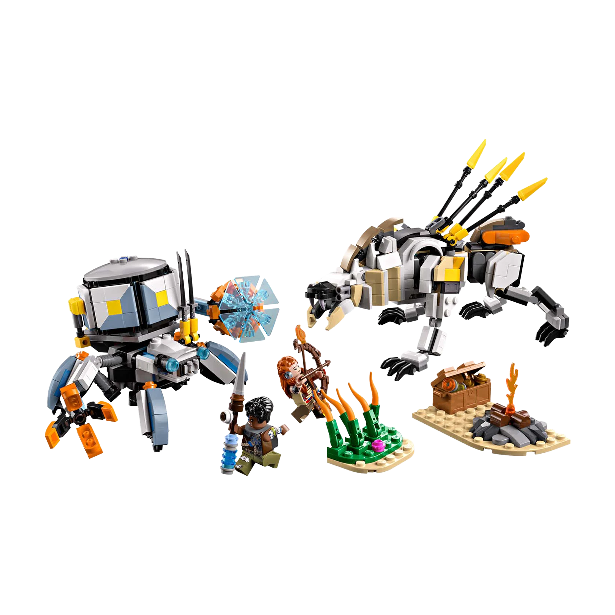 LEGO: Horizon Aloy & Varl vs. Shell-Walker & Sawtooth (77037) - KOODOO