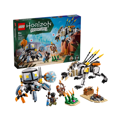 LEGO: Horizon Aloy & Varl vs. Shell-Walker & Sawtooth (77037) - KOODOO