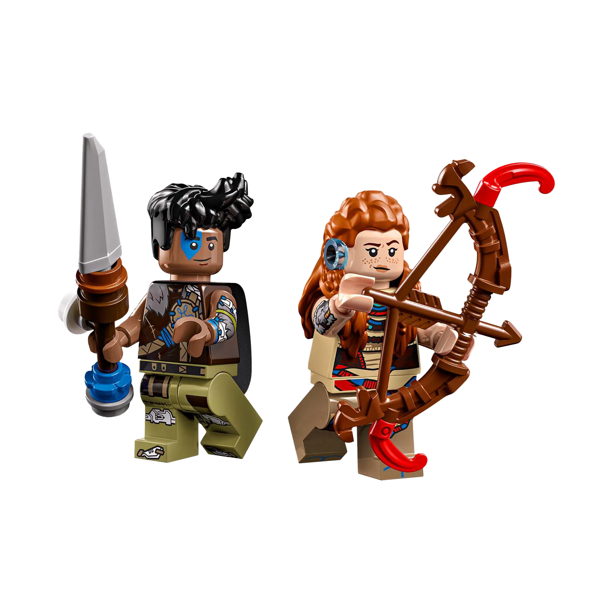 LEGO: Horizon Aloy & Varl vs. Shell-Walker & Sawtooth (77037) - KOODOO