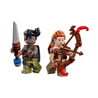 LEGO: Horizon Aloy & Varl vs. Shell-Walker & Sawtooth (77037) - KOODOO