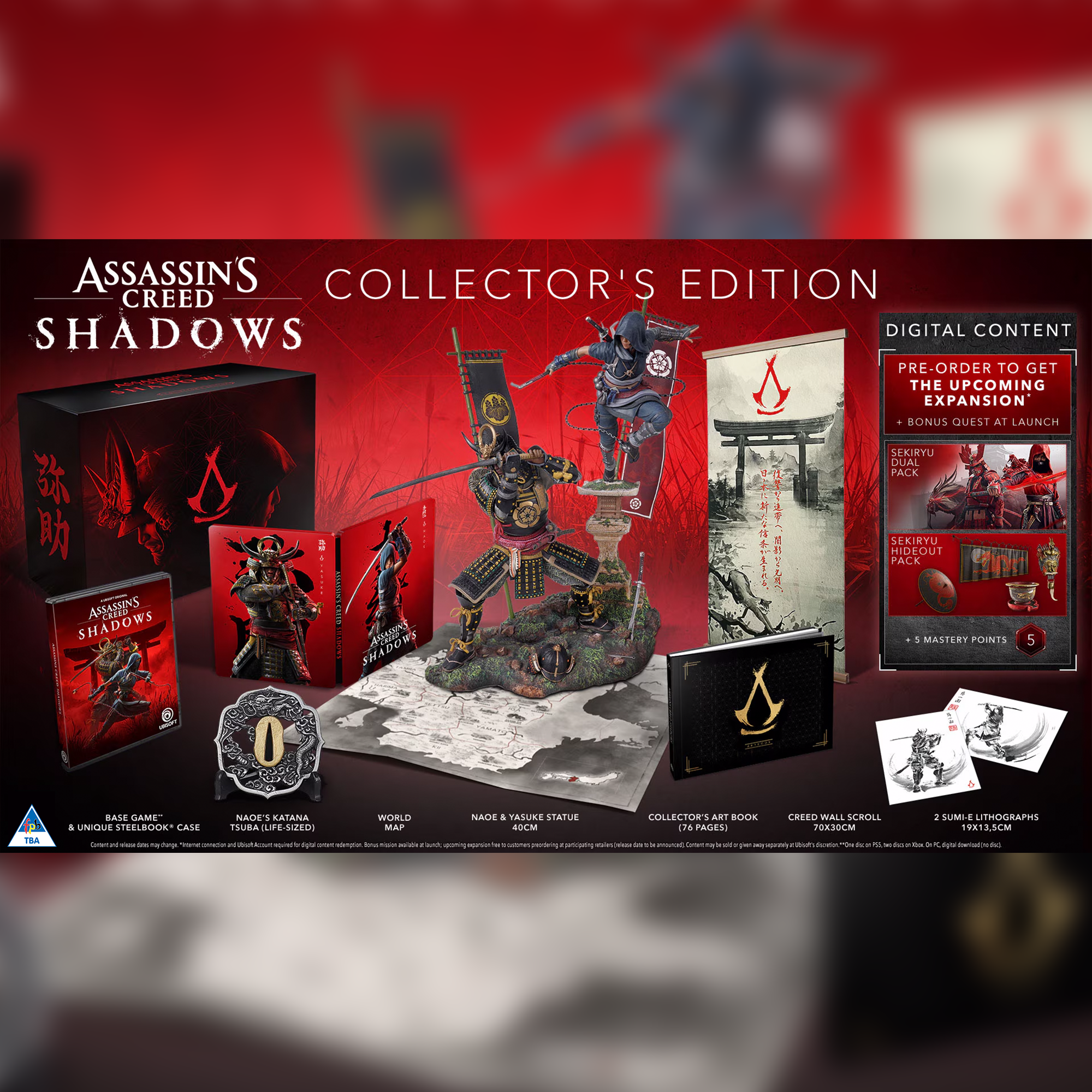 Assassins Creed Shadows Collectors Edition (PS5) - KOODOO