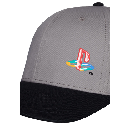PlayStation - Logo Grey Adjustable Cap - KOODOO