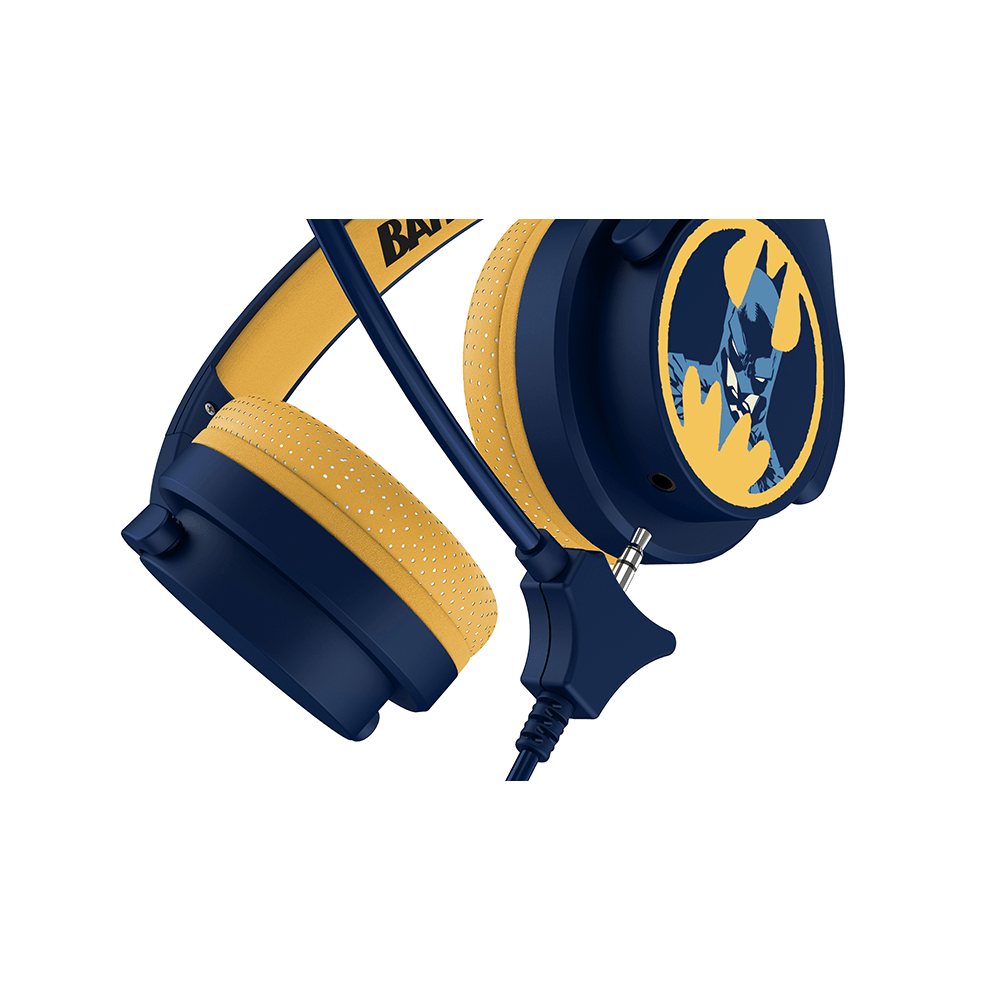 Batman Blue Kids Interactive Headphones - KOODOO