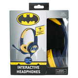Batman Blue Kids Interactive Headphones - KOODOO