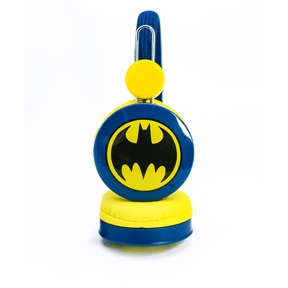 Batman Caped Crusader Blue Kids Core Headphones - KOODOO