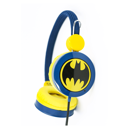 Batman Caped Crusader Blue Kids Core Headphones - KOODOO