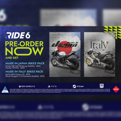 Ride 6 Day One Edition (PS5) - KOODOO