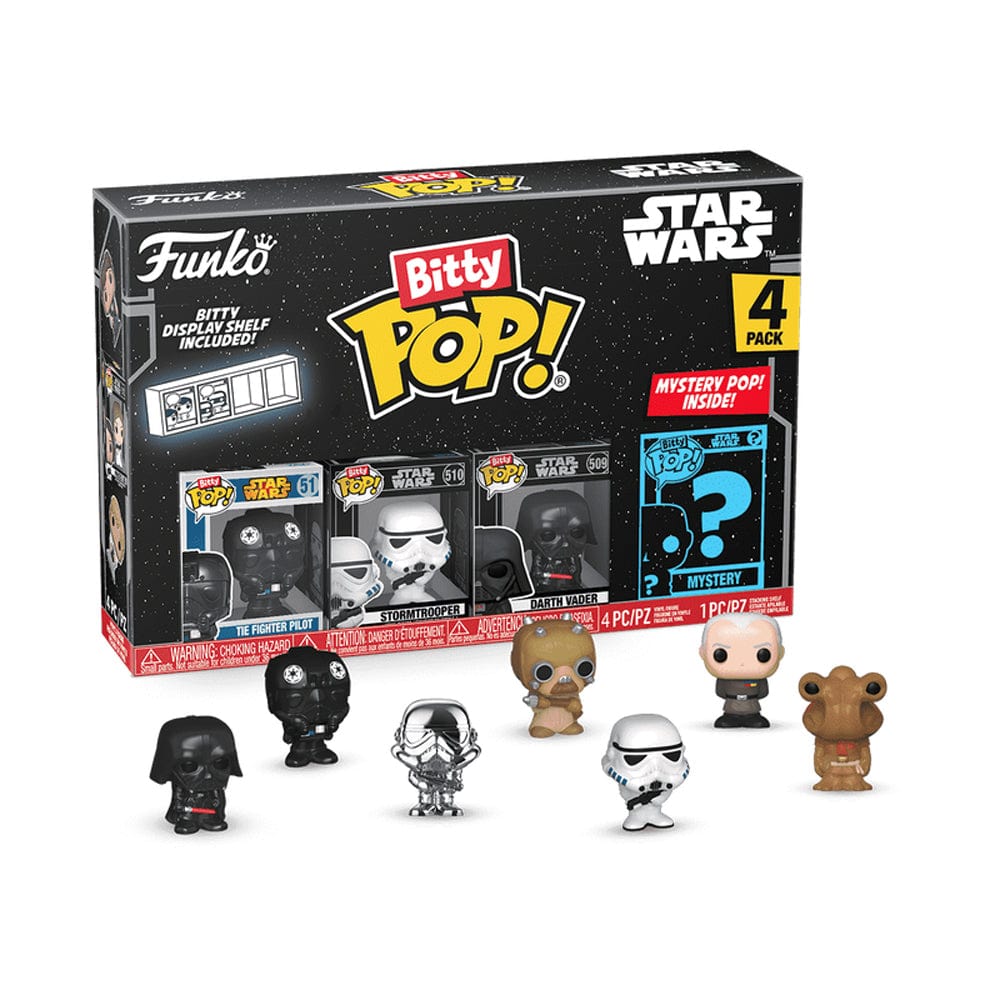 Funko Bitty Pop! Star Wars: 4 Pack - Series 4 - KOODOO