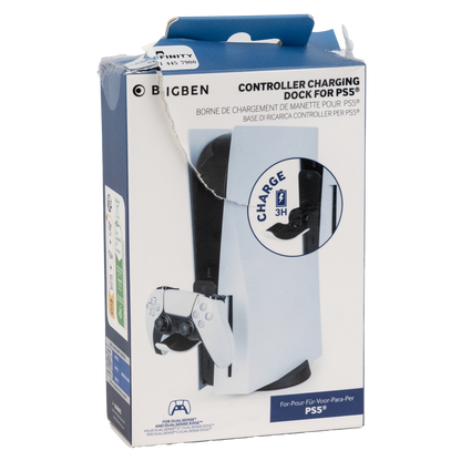 Controller Charging Dock for PS5 (Not compatible with the PS5 SLIM or PRO) - CODE RED Markdowns - KOODOO