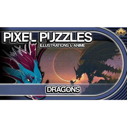 Pixel Puzzles Illustrations & Anime - Jigsaw Pack: Dragons - KOODOO