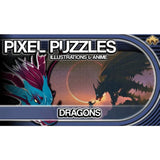 Pixel Puzzles Illustrations & Anime - Jigsaw Pack: Dragons - KOODOO