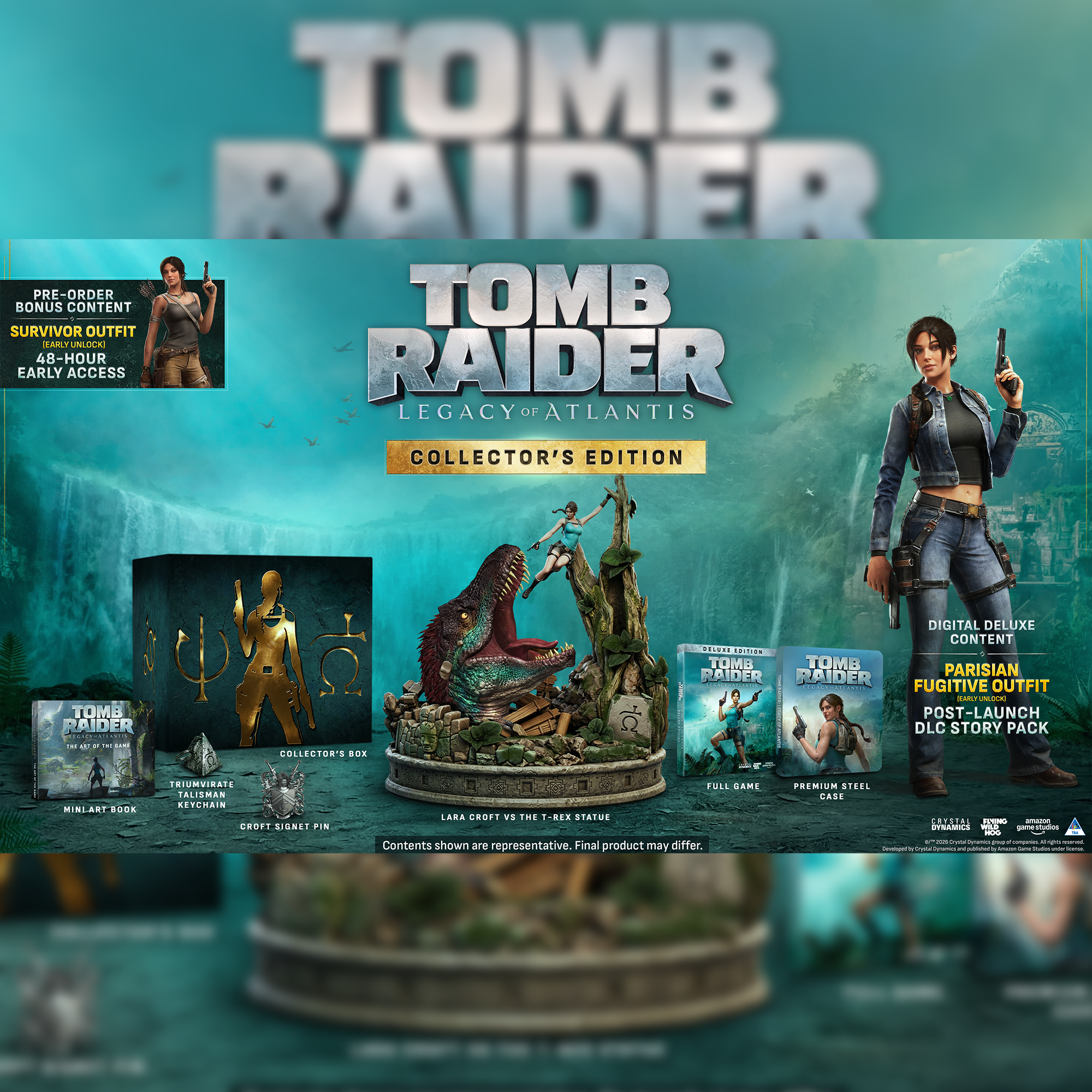 Tomb Raider: Legacy of Atlantis Collector's Edition (PS5) - KOODOO