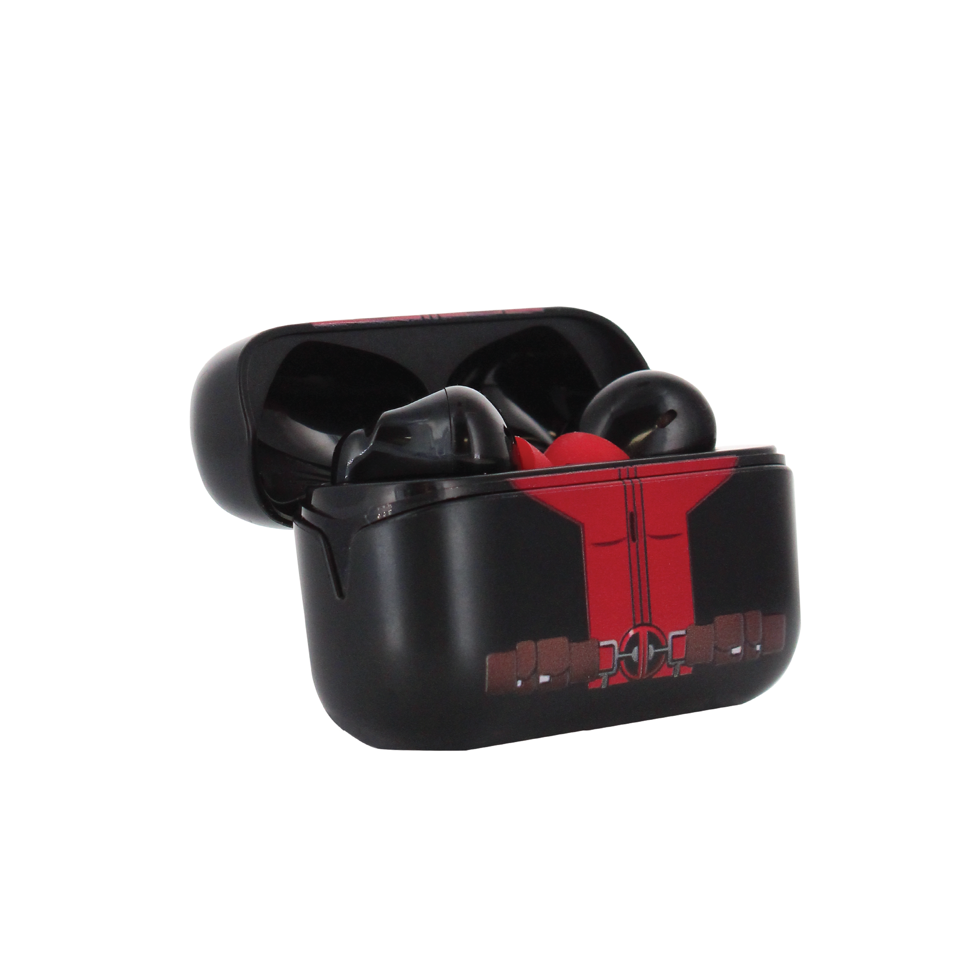 Cable Guy: Deadpool, Buds Pro Bundle - Wireless Bluetooth Earbuds & Holder - KOODOO