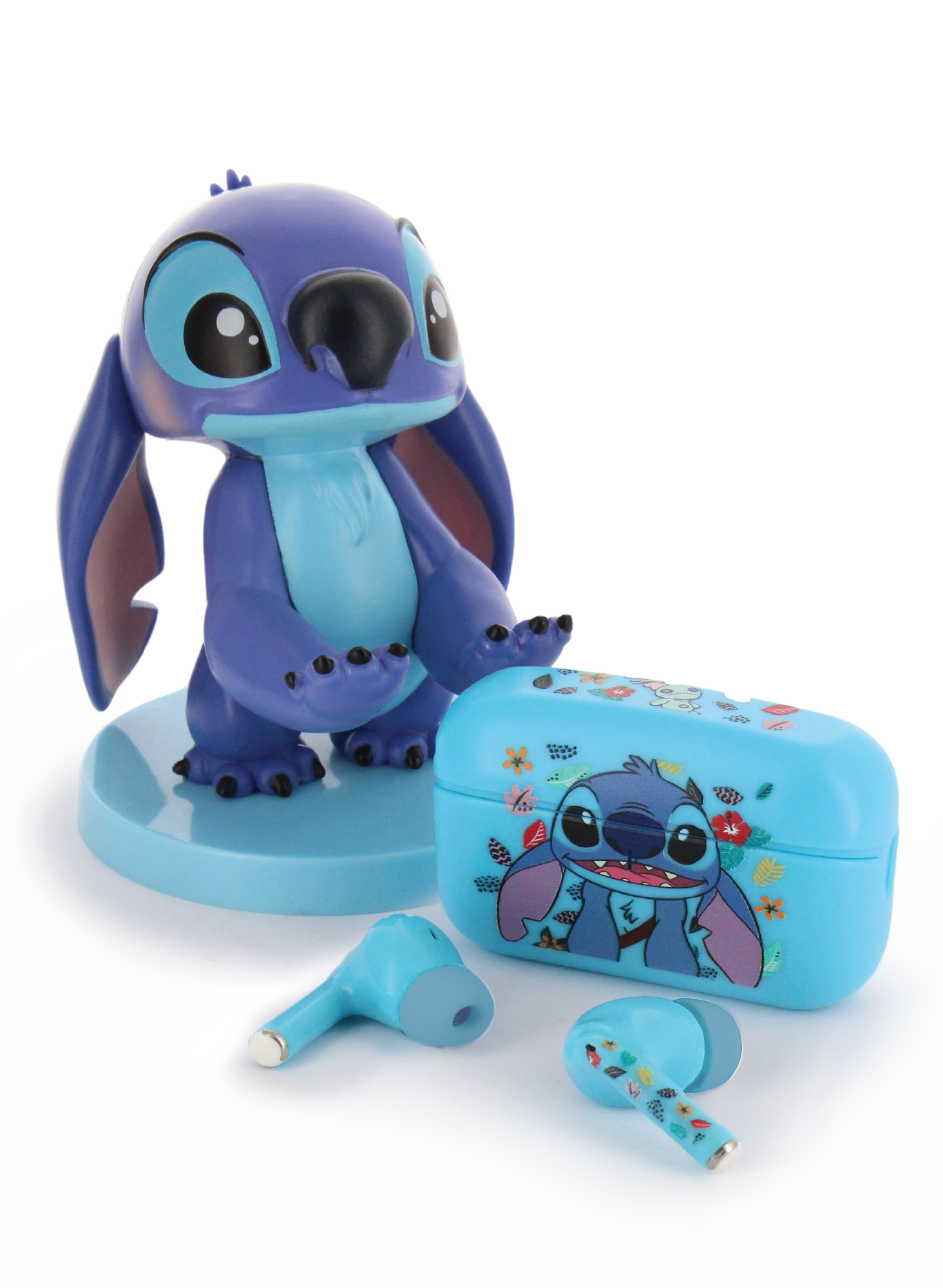 Cable Guy: Lilo & Stitch, Buds Pro Bundle - Wireless Bluetooth Earbuds & Holder - KOODOO