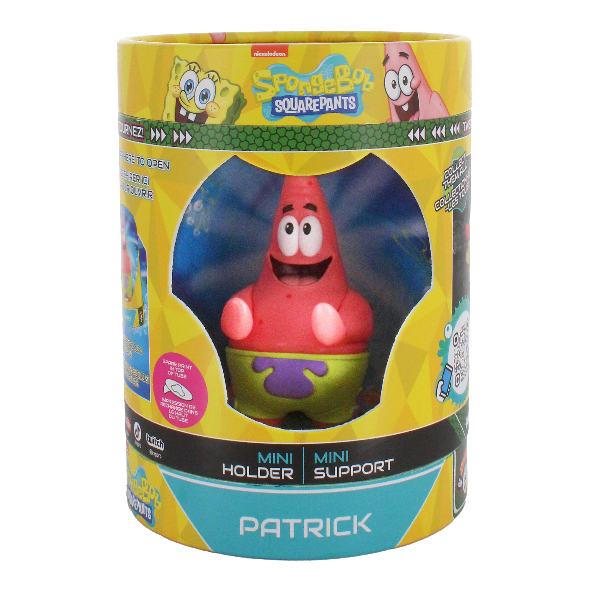 Cable Guy: Holdem Mini - Spongebob: Patrick (4 Inch) - KOODOO