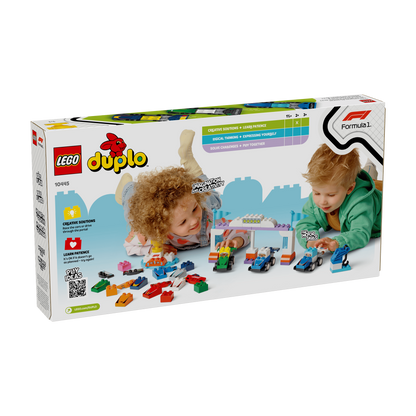 LEGO DUPLO: F1 Team Race Cars & Drivers - KOODOO