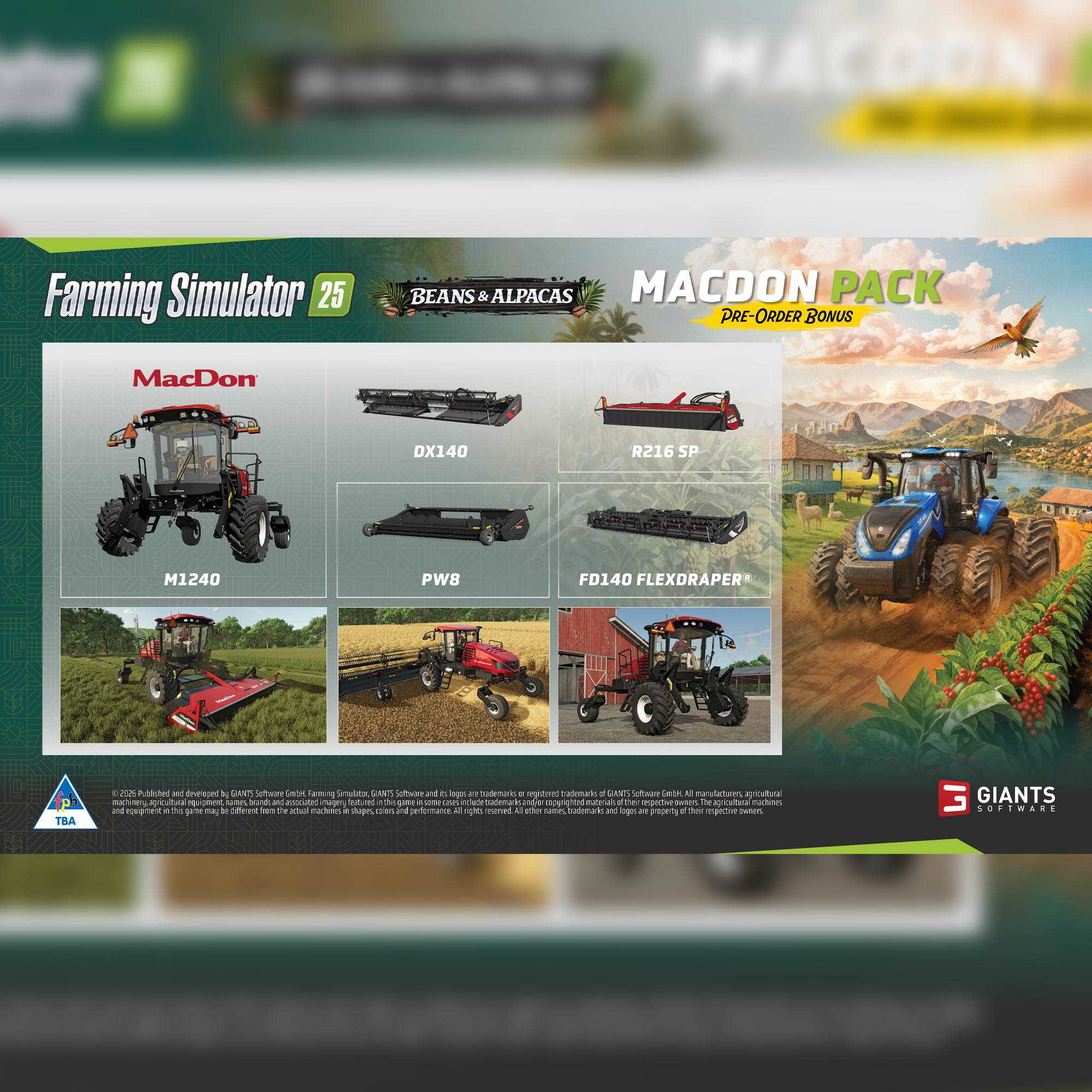 Farming Simulator 25:  Beans & Alpacas Edition (PS5) - KOODOO
