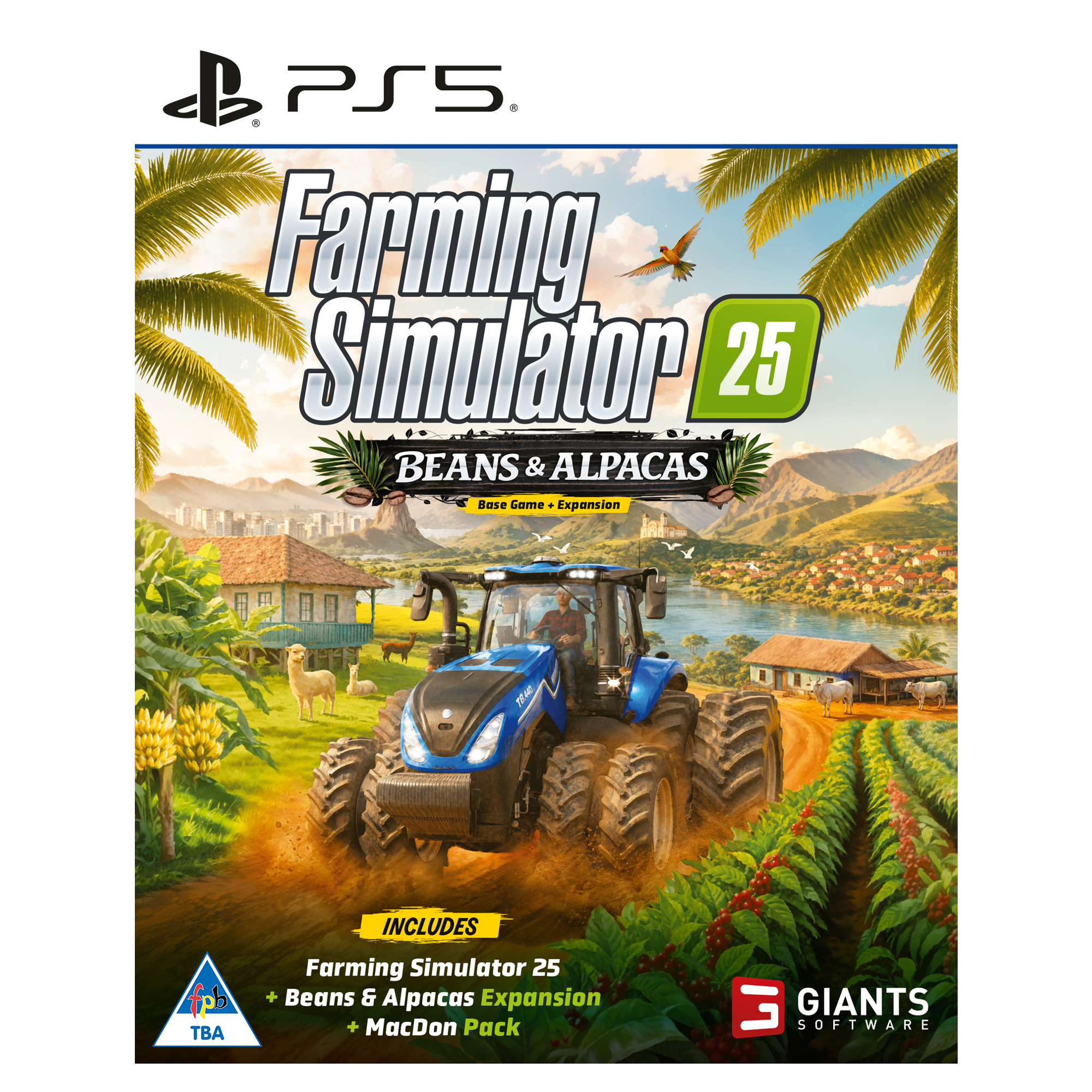 Farming Simulator 25:  Beans & Alpacas Edition (PS5) - KOODOO