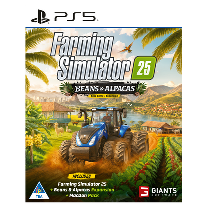 Farming Simulator 25:  Beans & Alpacas Edition (PS5) - KOODOO