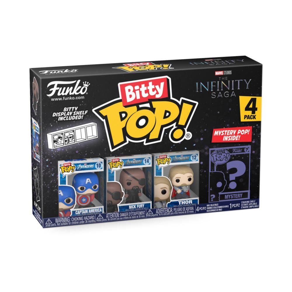 Funko Bitty Pop! Marvel Studios: The Infinity Saga 4 Pack - Series 1 - KOODOO