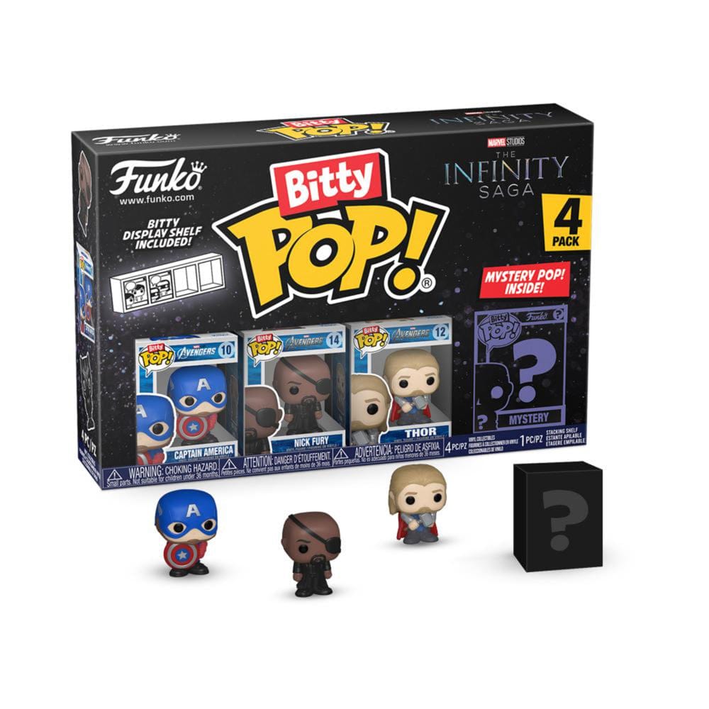 Funko Bitty Pop! Marvel Studios: The Infinity Saga 4 Pack - Series 1 - KOODOO