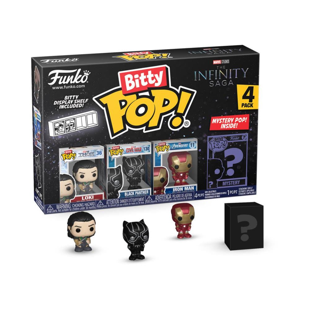 Funko Bitty Pop! Marvel Studios: The Infinity Saga 4 Pack - Series 4 - KOODOO