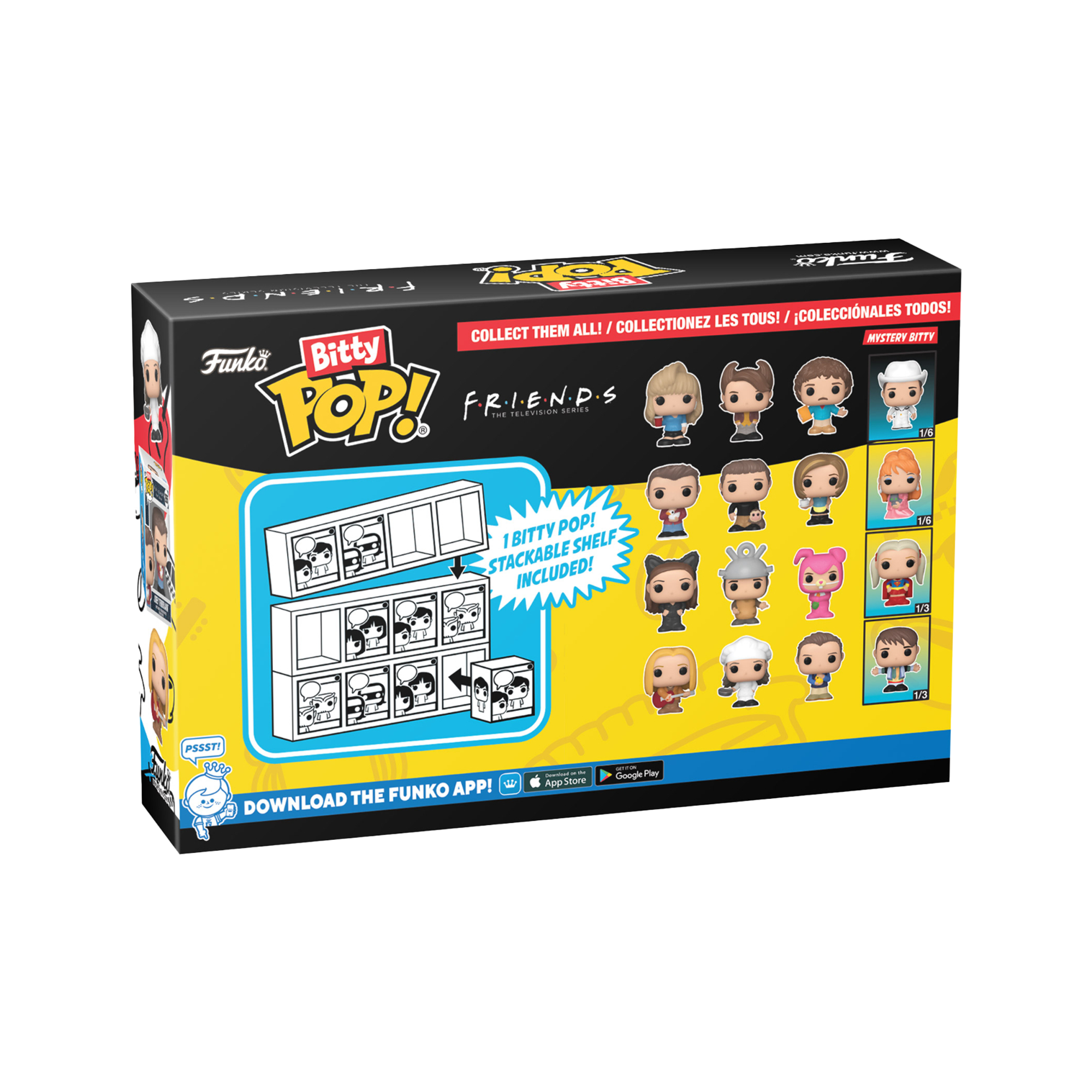 Funko Mystery Bitty Pop! Friends Series 2 - 4 Pack - KOODOO
