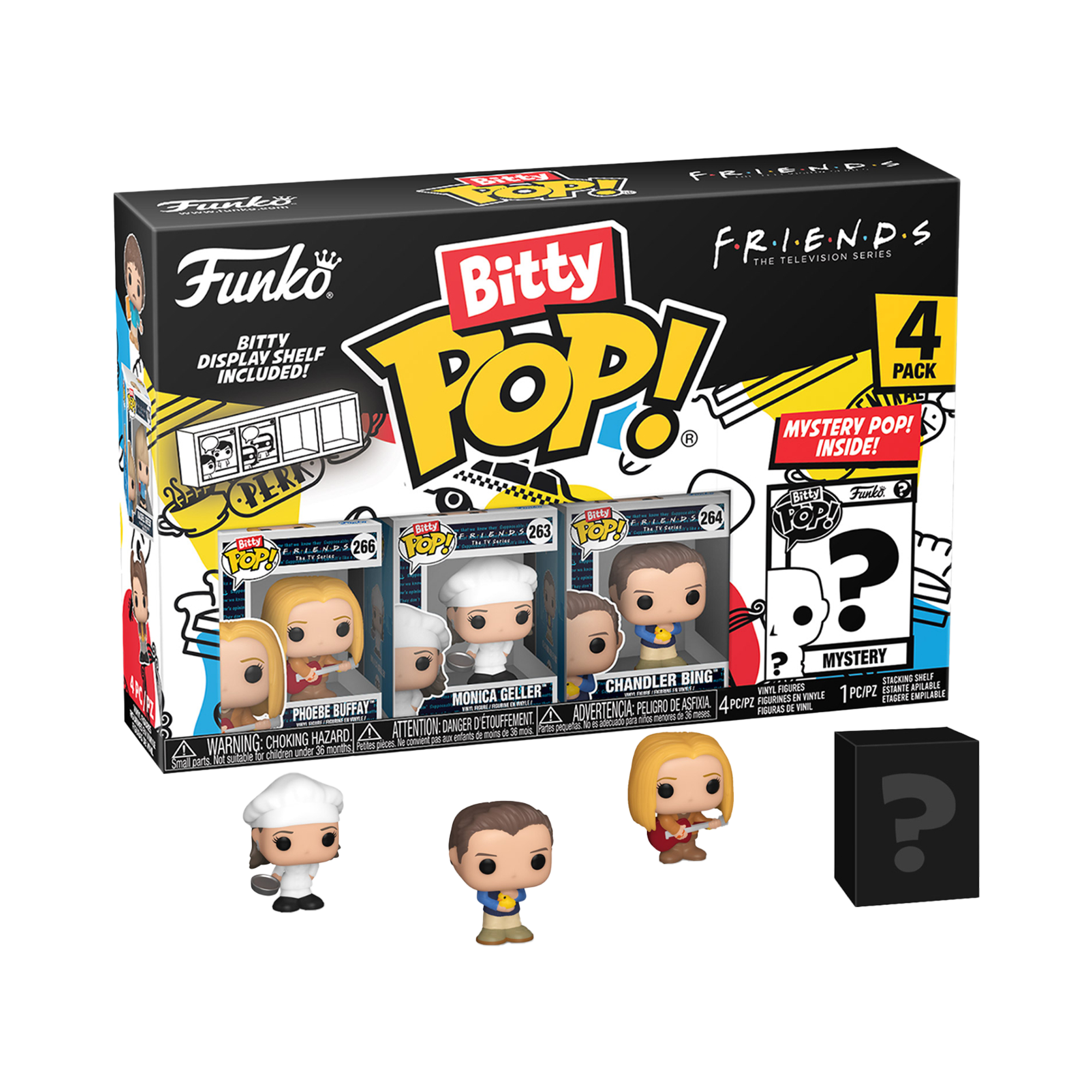 Funko Mystery Bitty Pop! Friends Series 4 - 4 Pack - KOODOO
