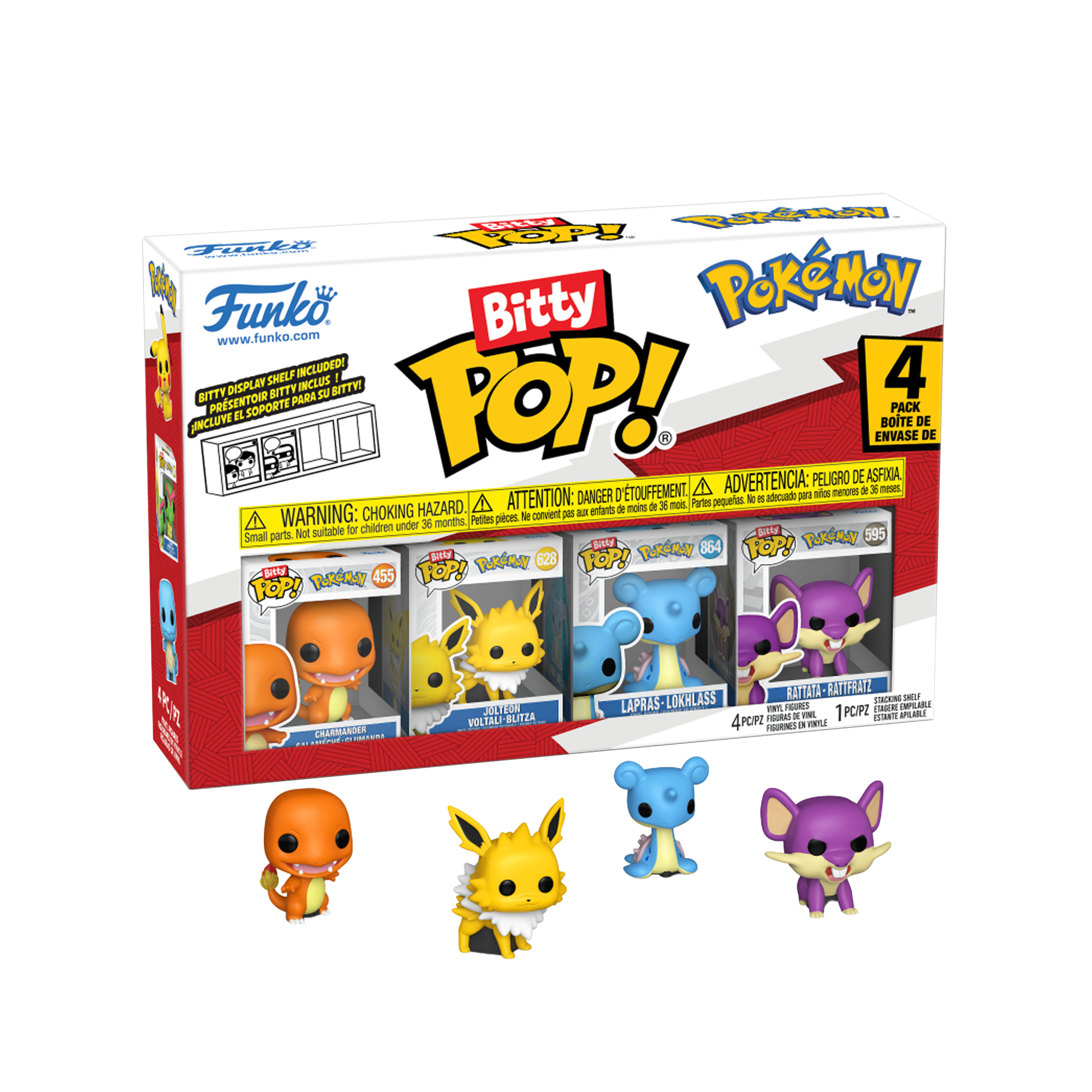 Funko Bitty Pop! Pokemon: 4 Pack Series 2 - KOODOO