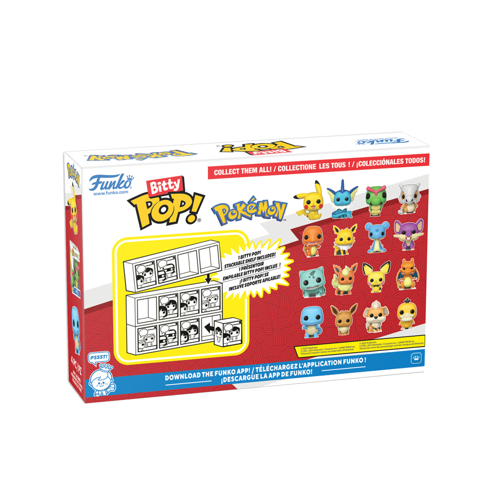 Funko Bitty Pop! Pokemon: 4 Pack Series 3 - KOODOO