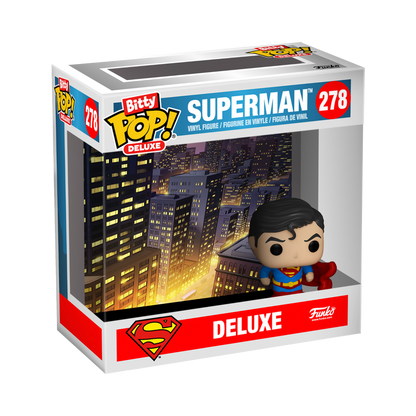 Funko Bitty Pop! Deluxe: DC - Superman - Superman (Cityscape) - KOODOO
