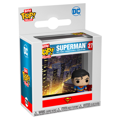 Funko Bitty Pop! Deluxe: DC - Superman - Superman (Cityscape) - KOODOO