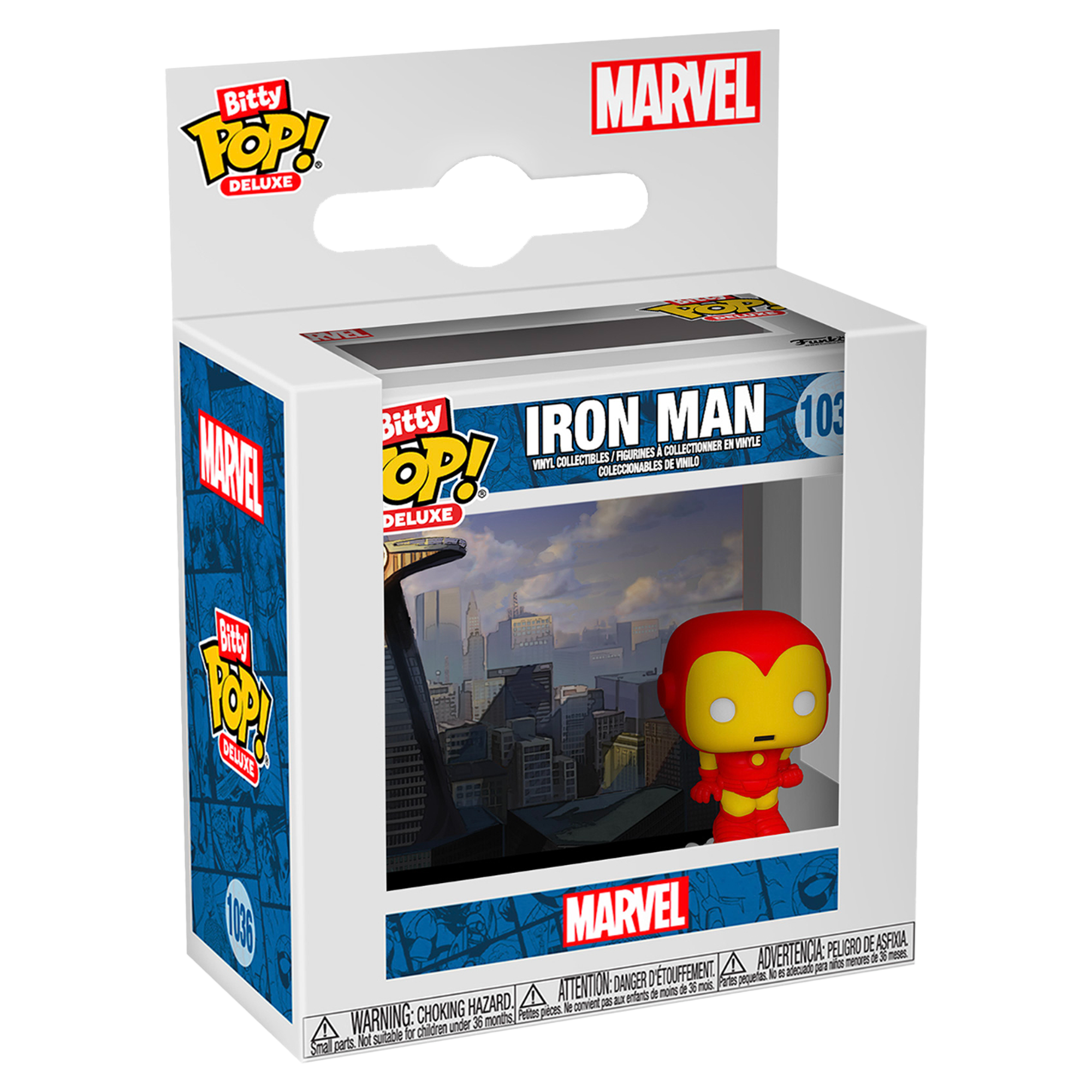 Funko Bitty Pop! Deluxe: Marvel - Iron Man (Avenger Tower) - KOODOO