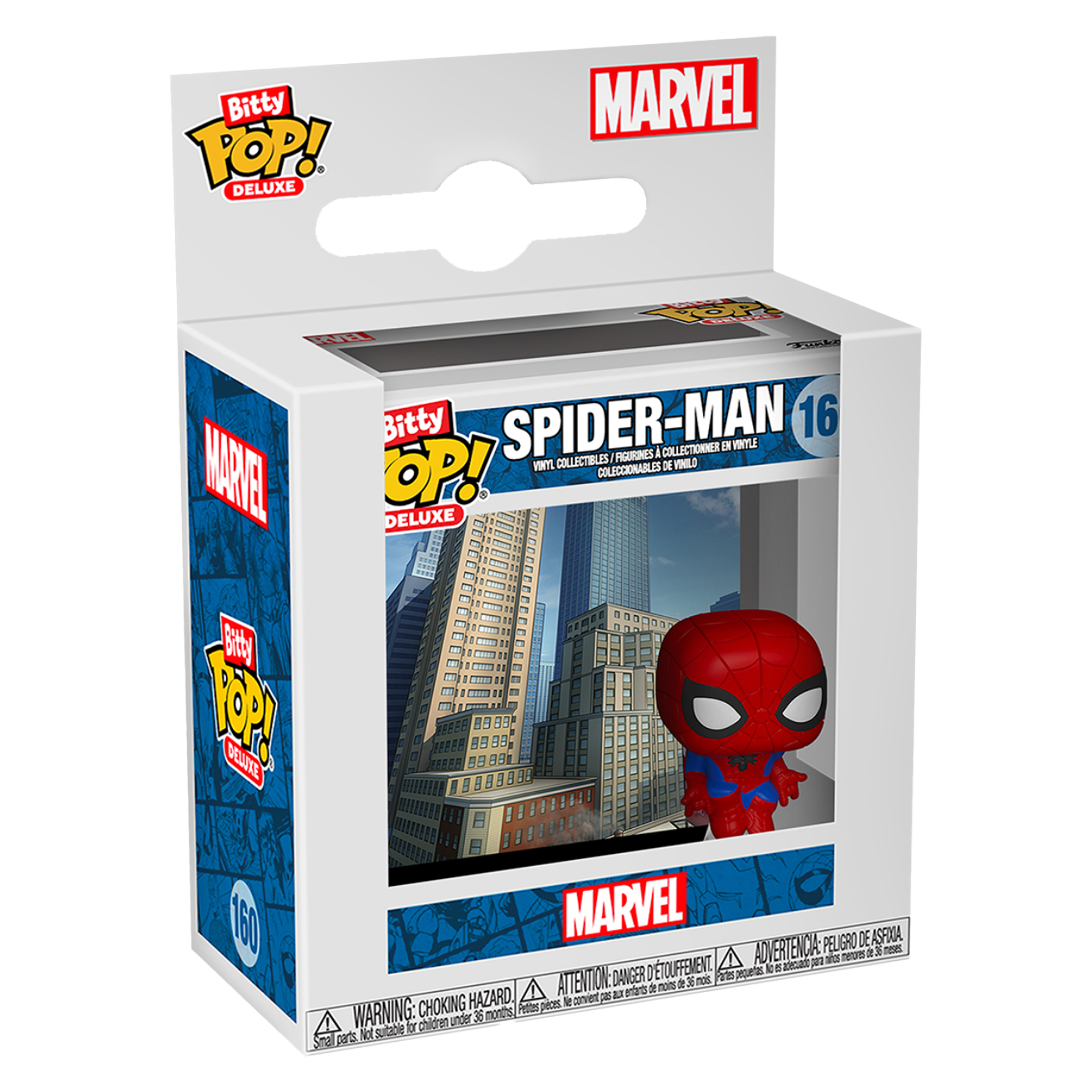 Funko Bitty Pop! Deluxe: Marvel - Spider-Man Cityscape - KOODOO