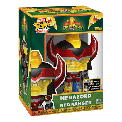 Funko Pop! Bitty Bot: Mighty Morphin Power Rangers - Megazord With Red Ranger - KOODOO