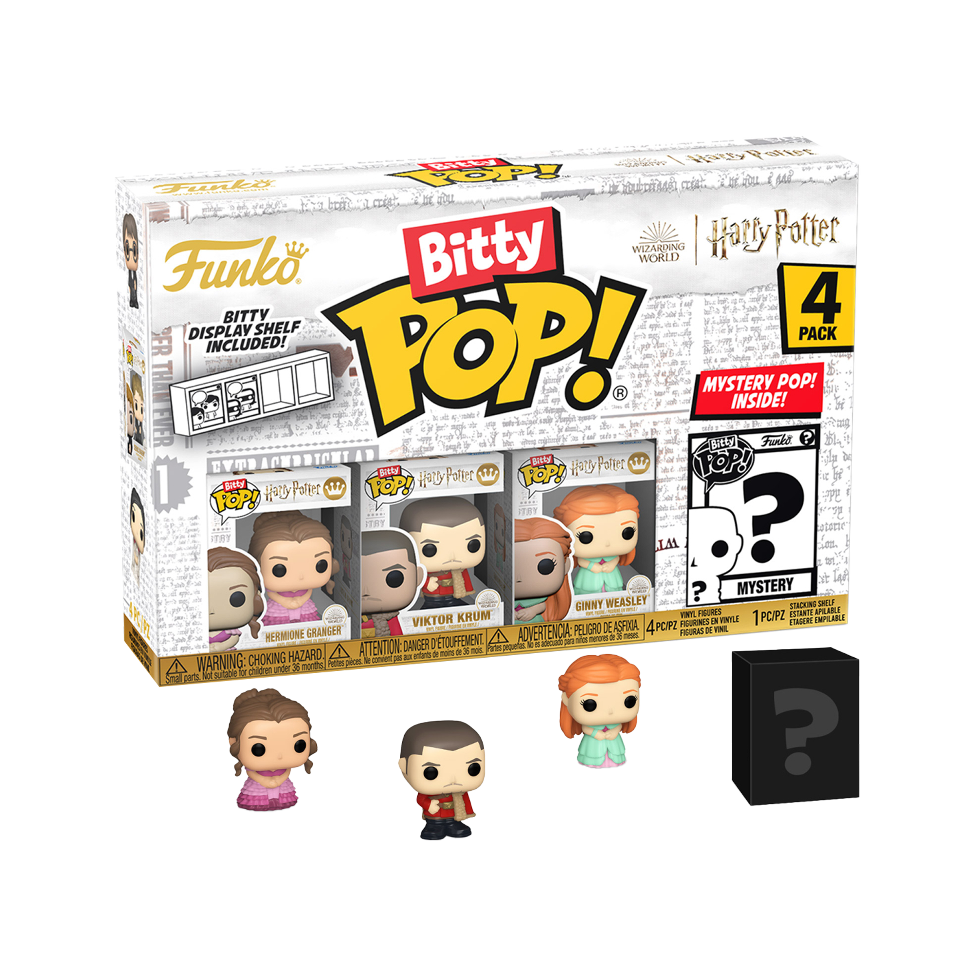 Funko Bitty Pop! Wizarding World: Harry Potter And The Goblet of Fire Series 2 - 4 Pack