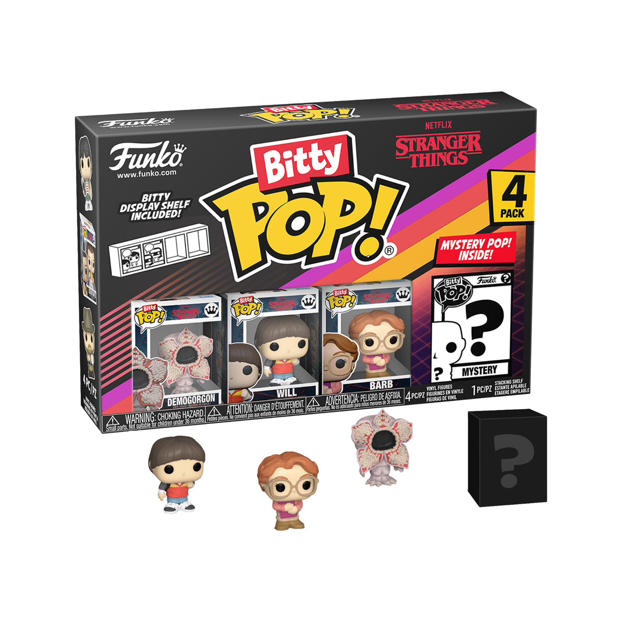 Funko Bitty Pop! Netflix: Stranger Things Series 1 - 4 Pack - KOODOO