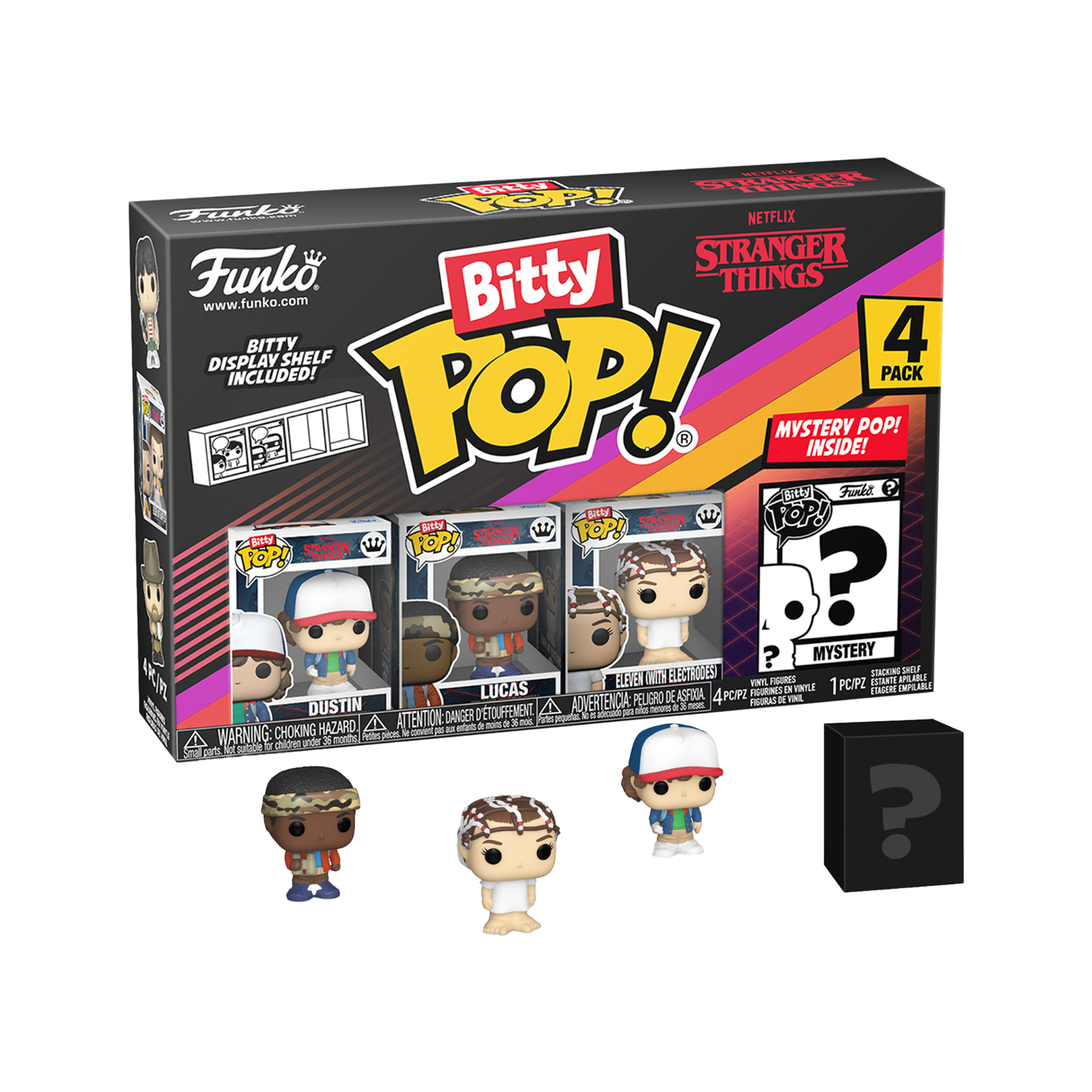 Funko Bitty Pop! Netflix: Stranger Things Series 2 - 4 Pack - KOODOO