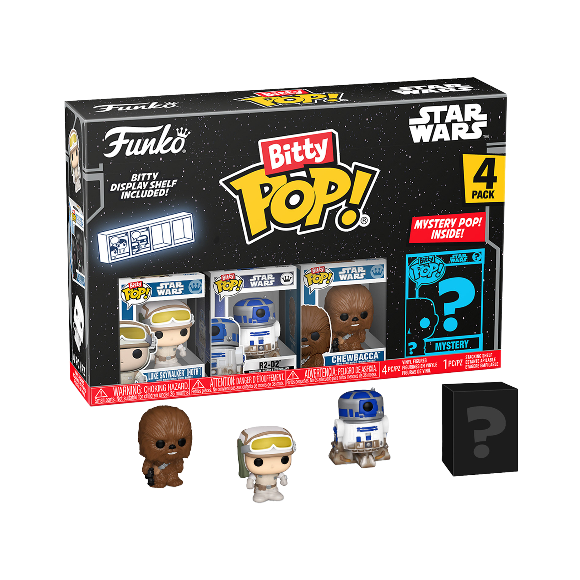 Funko Bitty Pop! Star Wars: The Empire Strikes Back - Series 1 - 4 Pack - KOODOO