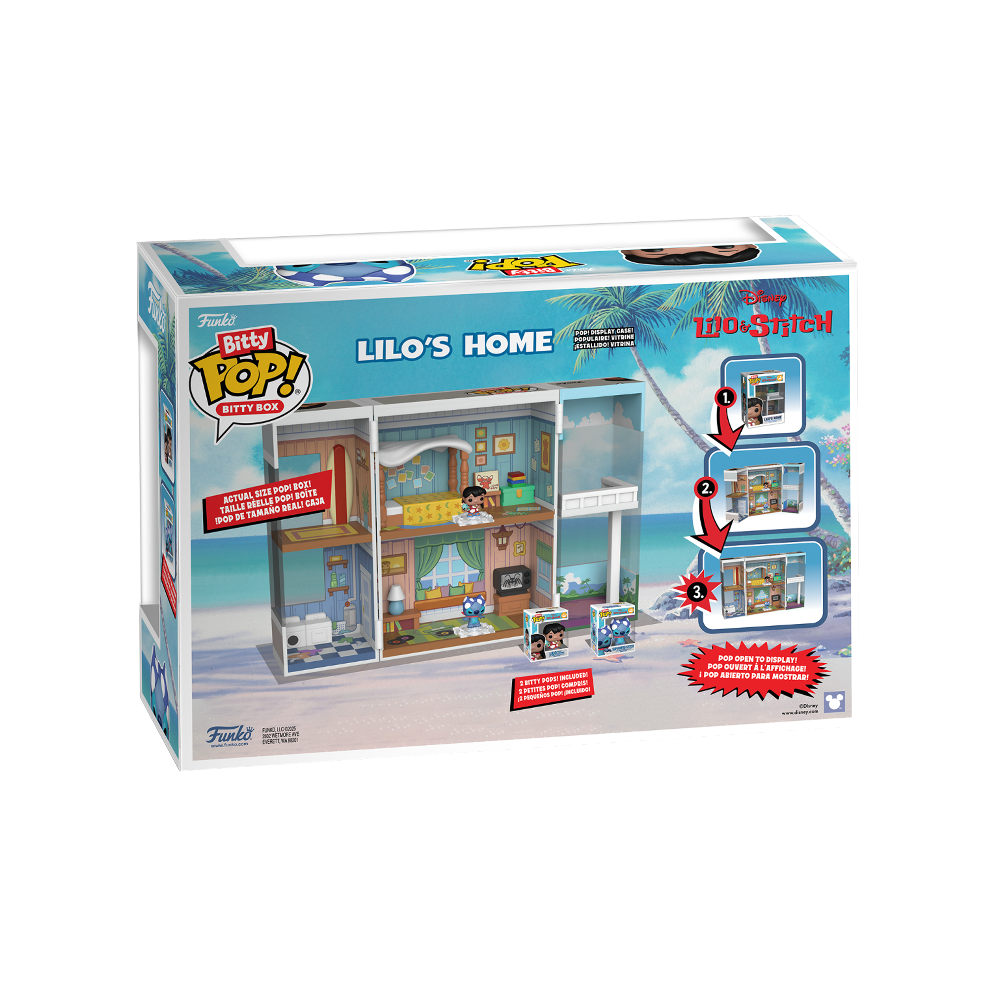 Funko Bitty Pop! Bitty Box: Disney Lilo & Stitch - Lilo's Home - KOODOO