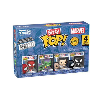 Funko Bitty Pop! Marvel Spider-Man: 4 Pack Series 1 - KOODOO