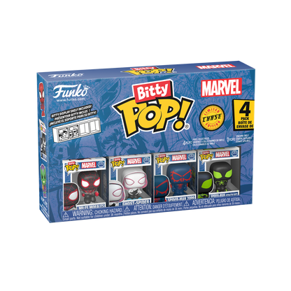 Funko Bitty Pop! Marvel Spider-Man: 4 Pack Series 2 - KOODOO