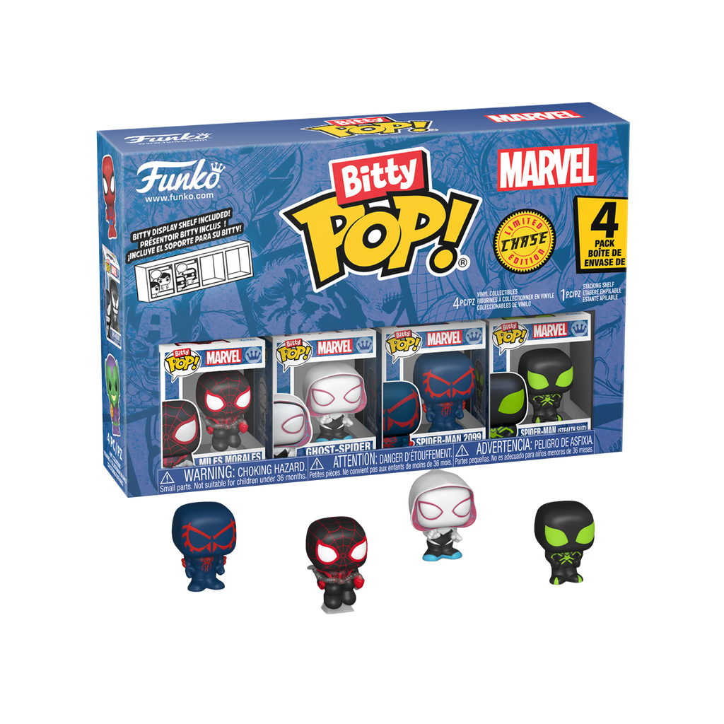 Funko Bitty Pop! Marvel Spider-Man Series 2 - 4 Pack