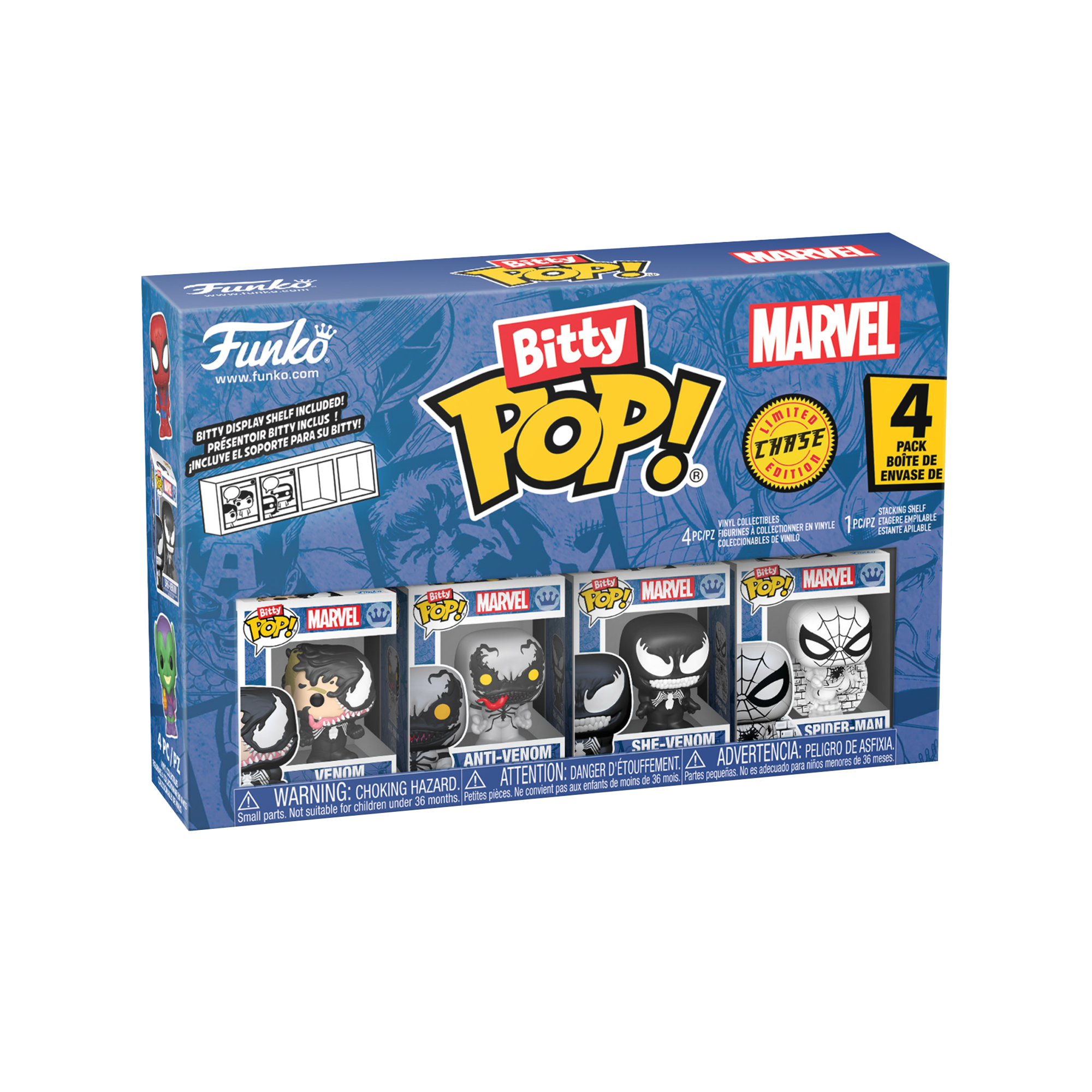 Funko Bitty Pop! Marvel Spider-Man: 4 Pack Series 3 - KOODOO