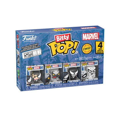 Funko Bitty Pop! Marvel Spider-Man: 4 Pack Series 3 - KOODOO