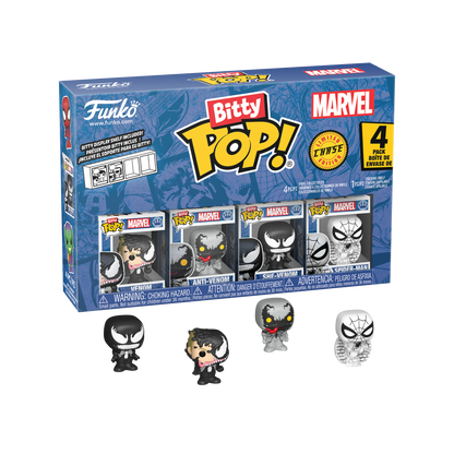 Funko Bitty Pop! Marvel Spider-Man: 4 Pack Series 3 - KOODOO